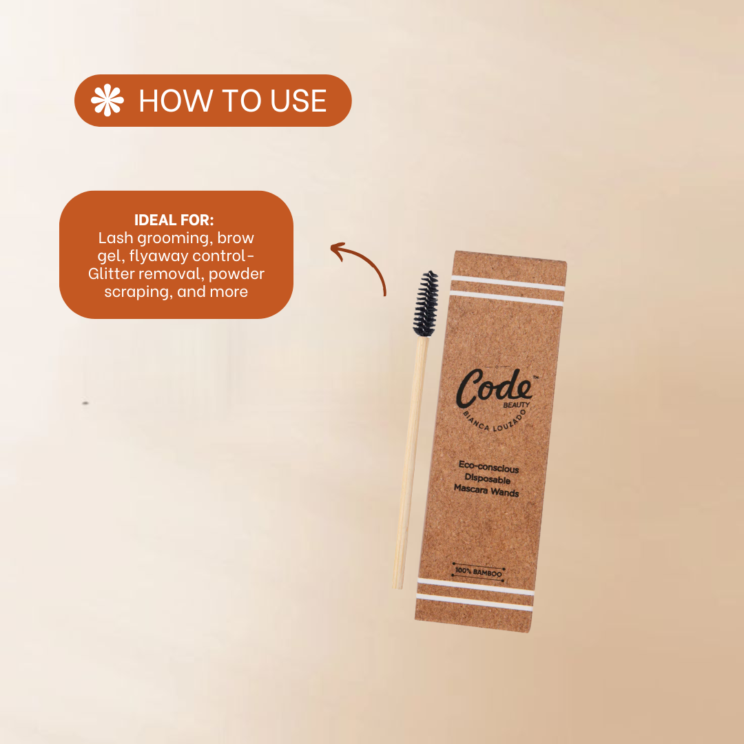 Disposable Bamboo Mascara Wands