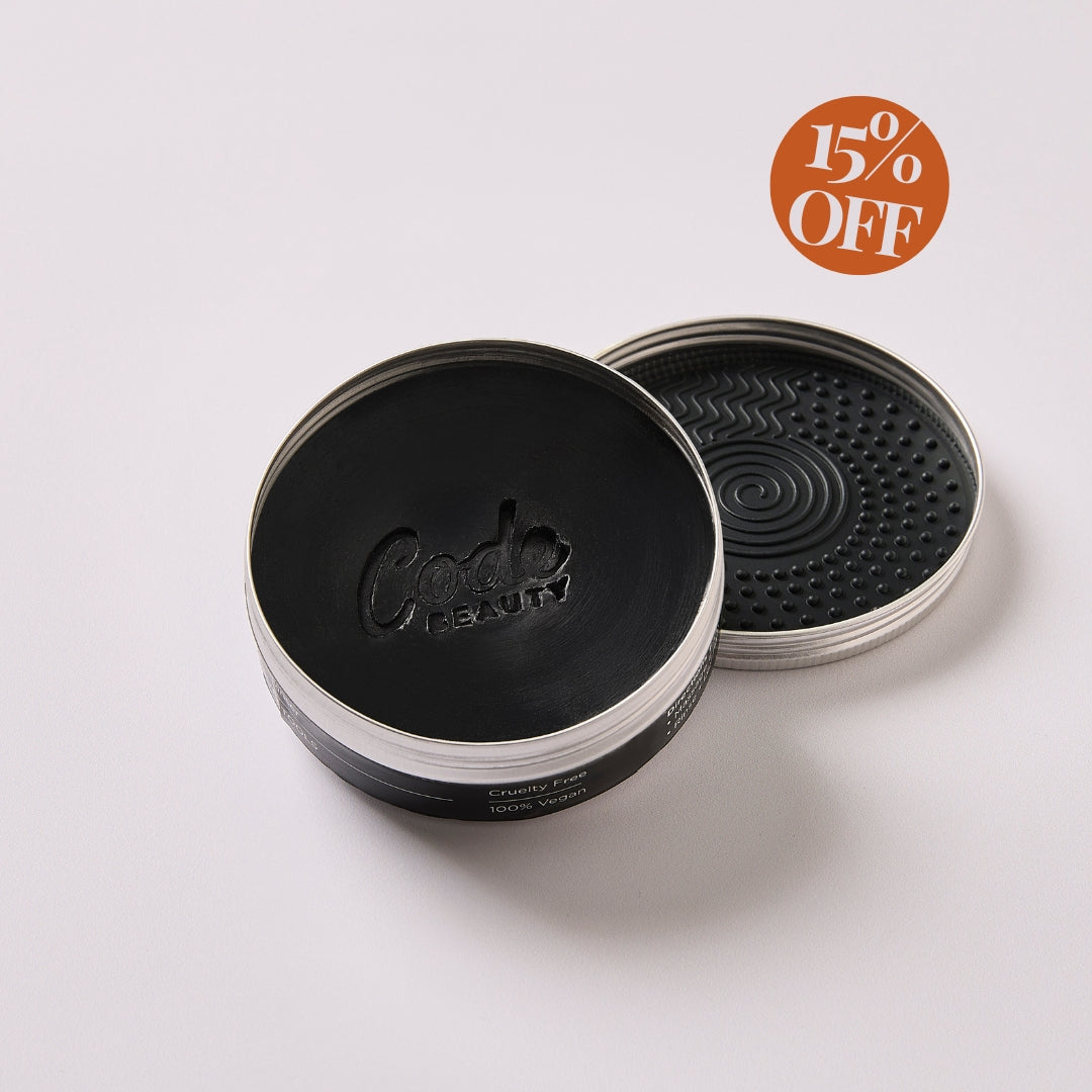 Activated Charcoal & Orange Oil Brush And Sponge Cleanser