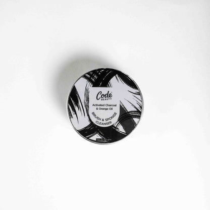 Activated Charcoal & Orange Oil Brush And Sponge Cleanser