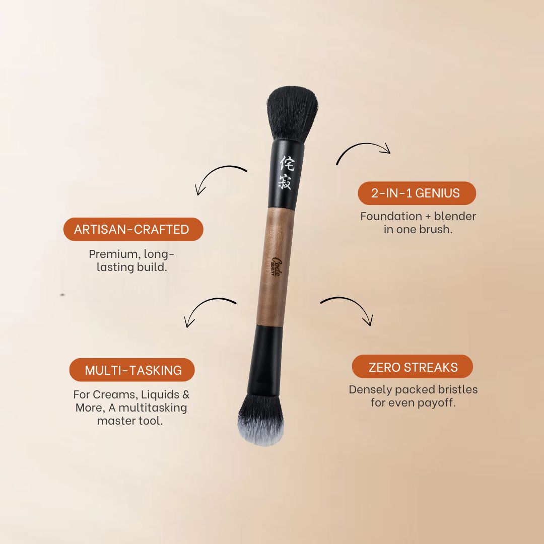 Wabi Sabi Makeup Brush Set + FREE Fudeoki
